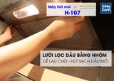 Máy hút mùi Cổ điển 70cm Malloca H107 (Thân Inox)
