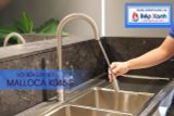 Vòi rửa chén nóng lạnh Malloca K046-S / Inox 304, có dây rút