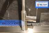 Vòi rửa chén nóng lạnh Malloca K046-S / Inox 304, có dây rút