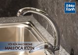 Vòi rửa chén nóng lạnh Malloca K121N / Đồng thau mạ chrome
