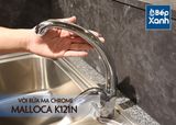 Vòi rửa chén nóng lạnh Malloca K121N / Đồng thau mạ chrome