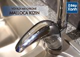 Vòi rửa chén nóng lạnh Malloca K121N / Đồng thau mạ chrome