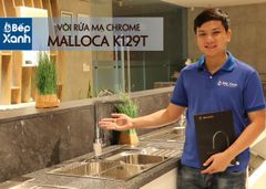 Vòi rửa chén nóng lạnh Malloca K129T / Đồng thau mạ chrome ảnh 10
