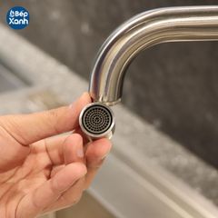 Vòi rửa chén nóng lạnh Malloca K559-SN / Inox 304 ảnh 9