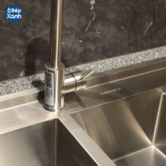 Vòi rửa chén nóng lạnh Malloca K569-SN / Inox 304 ảnh 6