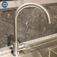 Vòi rửa chén nóng lạnh Malloca K569-SN / Inox 304 ảnh 8