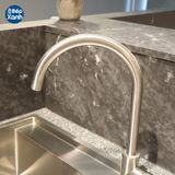 Vòi rửa chén nóng lạnh Malloca K569-SN / Inox 304