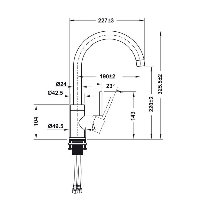 Vòi rửa chén đá Granite Hafele HT21-CH1F220C 577.56.500 - Chọn vòi rửa chén đá Granite HT21-CH1F220C 577.56.500 hợp với chậu và nguồn nước Vòi rửa chén đá Granite Hafele HT21-CH1F220C 577.56.500 - Chọn vòi rửa chén đá Granite HT21-CH1F220C 577.56.500 hợp với chậu và nguồn nước