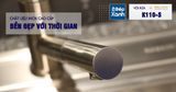 Vòi rửa chén nóng lạnh Malloca K110-S / Inox 304, có dây rút