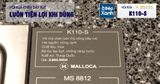 Vòi rửa chén nóng lạnh Malloca K110-S / Inox 304, có dây rút