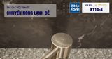Vòi rửa chén nóng lạnh Malloca K110-S / Inox 304, có dây rút