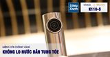 Vòi rửa chén nóng lạnh Malloca K110-S / Inox 304, có dây rút