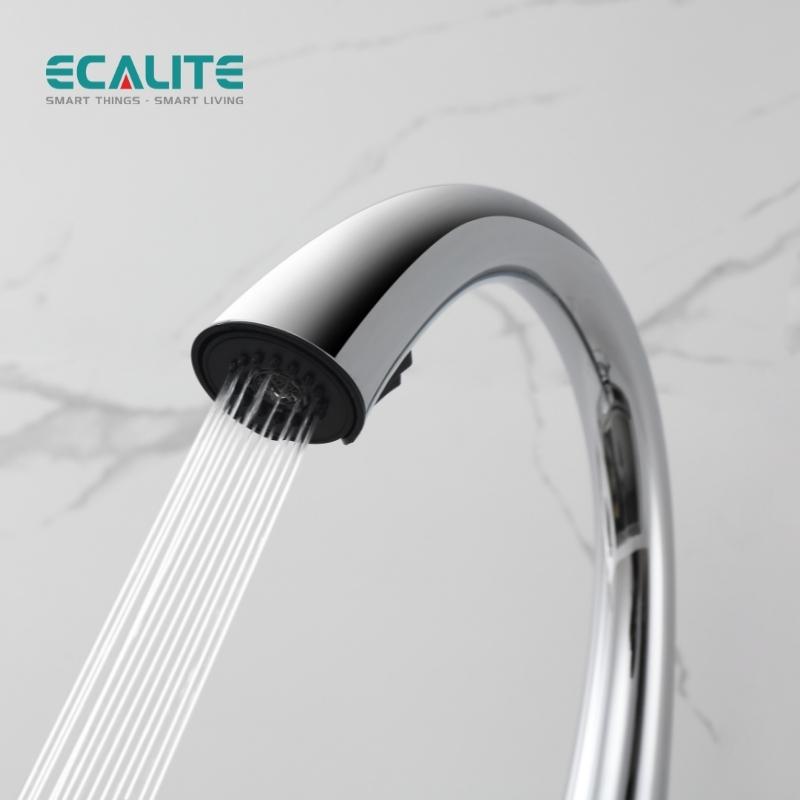 Vòi rửa chén nóng lạnh S-curve Ecalite EF-K114C – ảnh 7