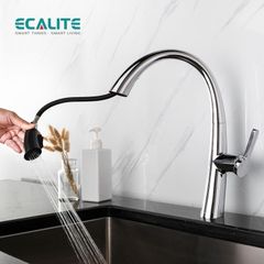 Vòi rửa chén nóng lạnh S-curve Ecalite EF-K114C ảnh 4