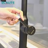 Vòi rửa chén nóng lạnh dây rút Pull-down Ecalite EF-K134B