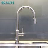 Vòi rửa chén nóng lạnh dây rút Pull-down Ecalite EF-K134S