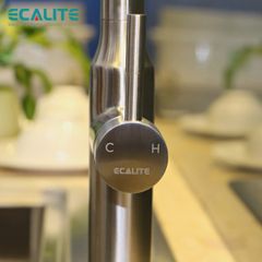 Vòi rửa chén nóng lạnh dây rút Pull-down Ecalite EF-K134S ảnh 9