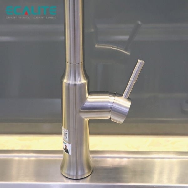 Vòi rửa chén nóng lạnh dây rút Pull-down Ecalite EF-K134S – ảnh 8