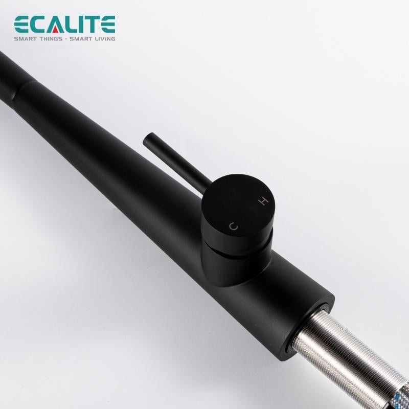 Vòi rửa chén nóng lạnh dây rút Pull-down Ecalite EF-K149B – ảnh 8