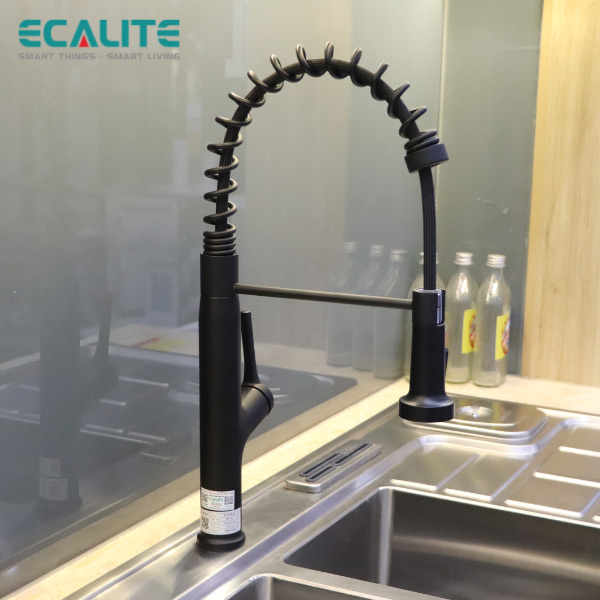 Vòi rửa chén nóng lạnh Pull-out Ecalite EF-K541B – ảnh 5