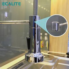 Vòi rửa chén nóng lạnh Pull-out Ecalite EF-K541C ảnh 10
