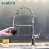 Vòi rửa chén nóng lạnh Pull-out Ecalite EF-K541C