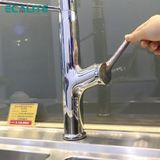 Vòi rửa chén nóng lạnh Pull-out Ecalite EF-K541C