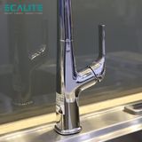 Vòi rửa chén nóng lạnh dây rút Pull-out Ecalite EF-K569C