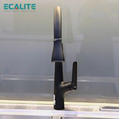 Vòi rửa chén nóng lạnh dây rút Pull-out Ecalite EF-K572B ảnh 6