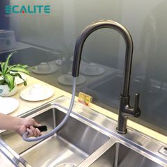 Vòi rửa chén nóng lạnh S-curve Ecalite EF-N288S ảnh 7