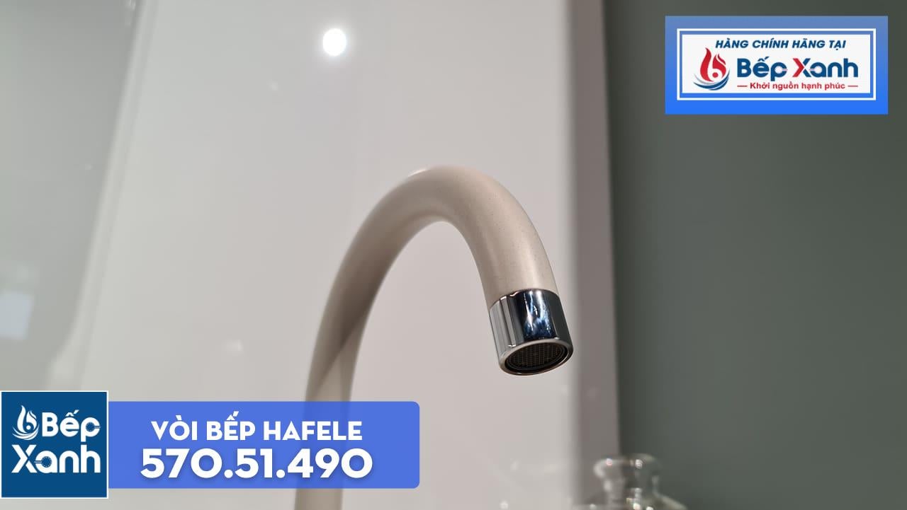 Vòi rửa chén Hafele HT19-GH1F270 570.51.490 - Vòi mạ màu đá tuyệt đẹp – ảnh 7