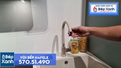 Vòi rửa chén Hafele HT19-GH1F270 570.51.490 - Vòi mạ màu đá tuyệt đẹp ảnh 8