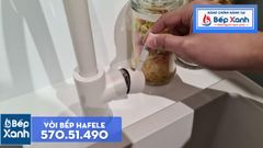 Vòi rửa chén Hafele HT19-GH1F270 570.51.490 - Vòi mạ màu đá tuyệt đẹp ảnh 10