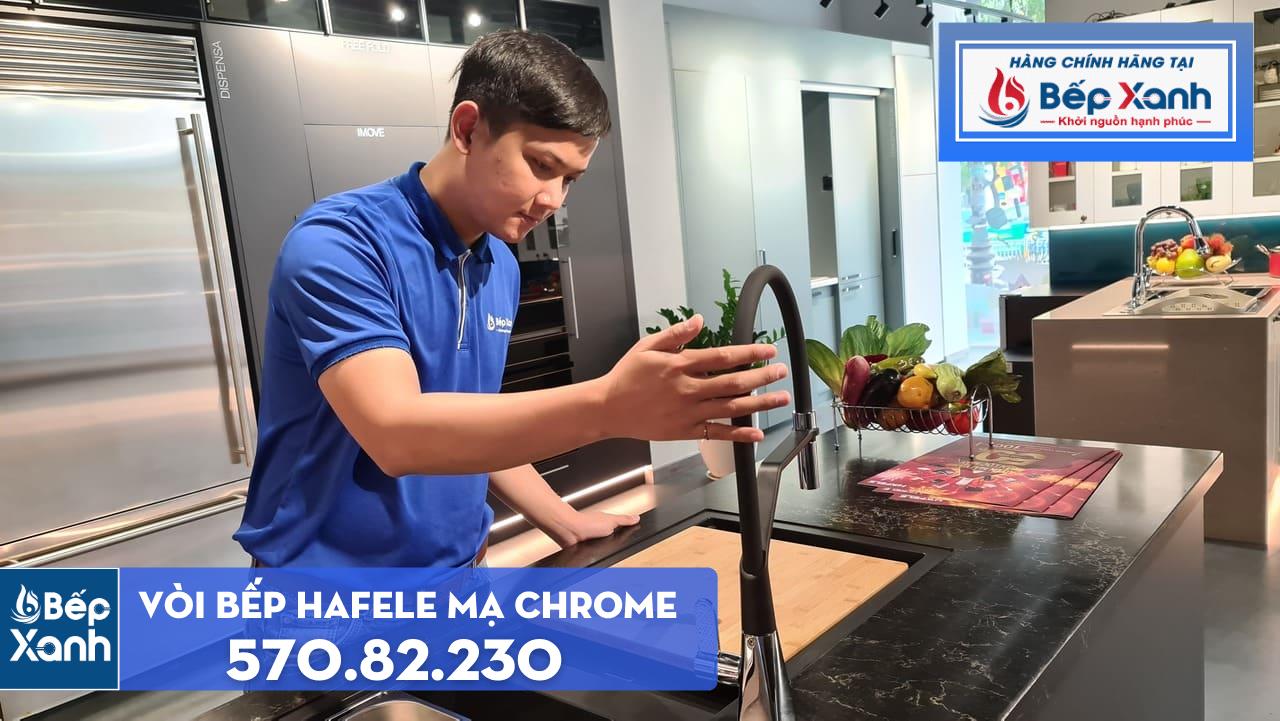 Vòi rửa chén Hafele HT20-CH1F187 / Đồng thau mạ Chrom, Mã số 570.82.230 – ảnh 8