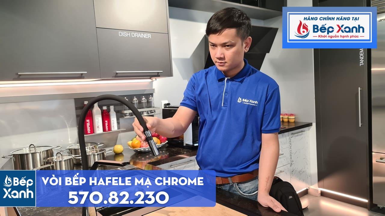 Vòi rửa chén Hafele HT20-CH1F187 / Đồng thau mạ Chrom, Mã số 570.82.230 – ảnh 7
