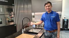 Vòi rửa chén Hafele HT20-CH1F187 / Đồng thau mạ Chrom, Mã số 570.82.230 ảnh 6
