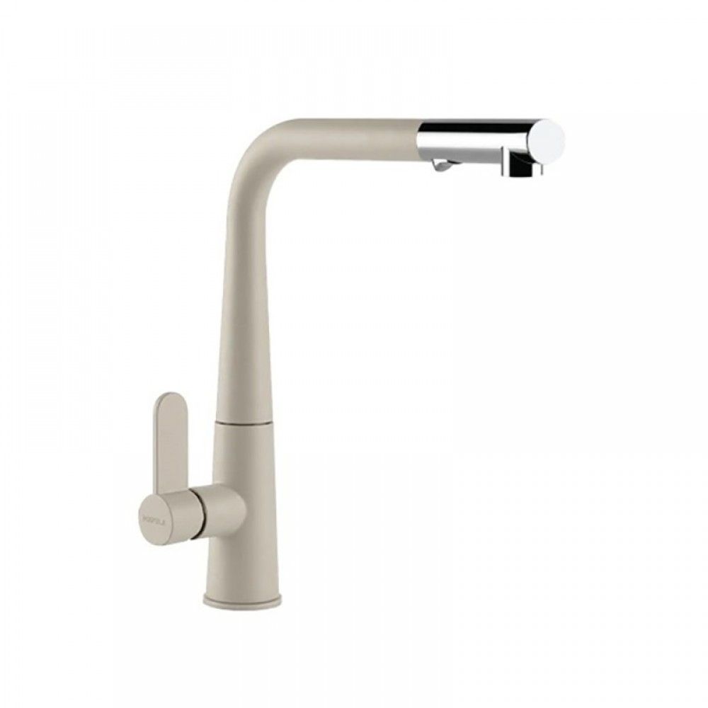  Vòi rửa chén Hafele HT20-GH1P259 / Màu kem / Đồng mạ màu đá, Mã số 570.82.500 