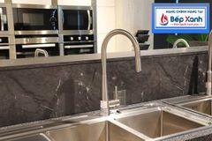 Vòi rửa chén nóng lạnh Malloca K095-SS / Inox 304, có dây rút ảnh 6