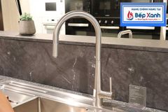 Vòi rửa chén nóng lạnh Malloca K095-SS / Inox 304, có dây rút ảnh 4