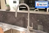 Vòi rửa chén nóng lạnh Malloca K095-S / Inox 304, có dây rút