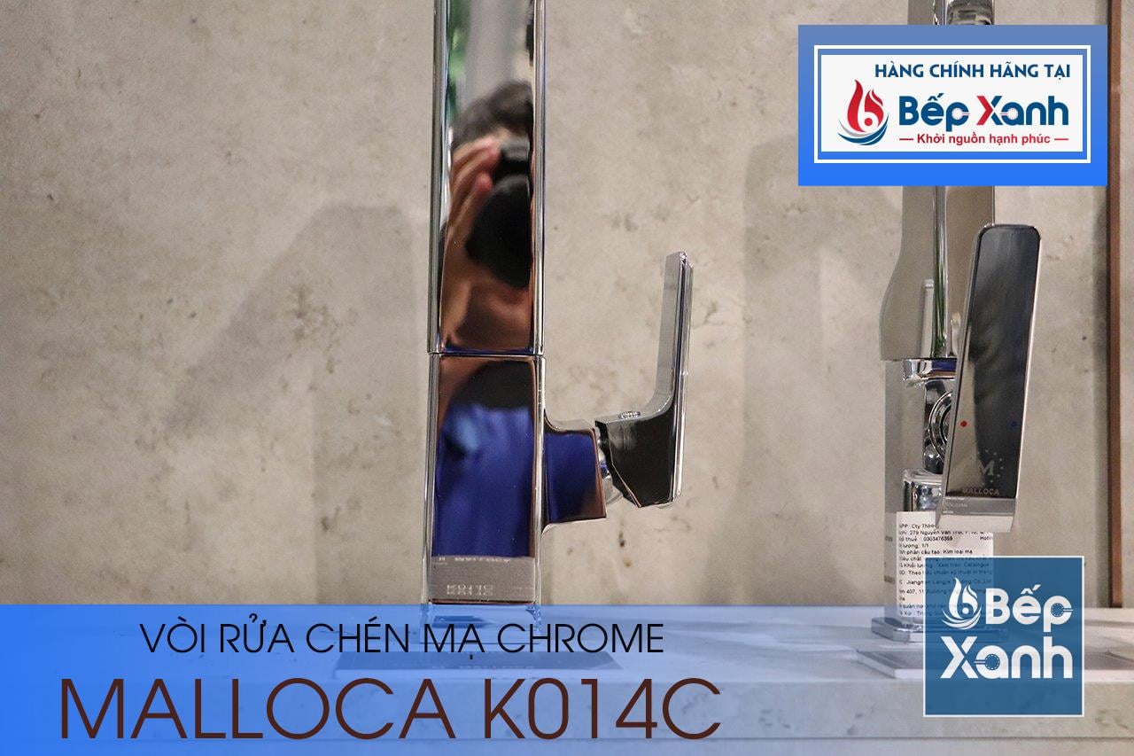 Vòi chậu rửa chén K014C - Hai nguồn nóng lạnh và bộ lọc tạo bọt Vòi chậu rửa chén K014C - Hai nguồn nóng lạnh và bộ lọc tạo bọt