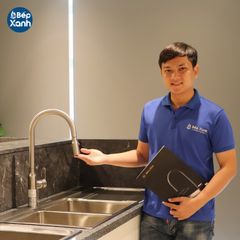 Vòi Rửa Chén Malloca K046-SS / Vòi nóng lạnh, Inox ảnh 4