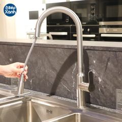 Vòi Rửa Chén Malloca K046-SS / Vòi nóng lạnh, Inox ảnh 8