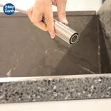 Vòi Rửa Chén Malloca K046-SS / Vòi nóng lạnh, Inox