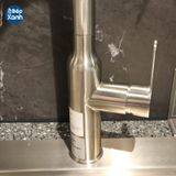 Vòi Rửa Chén Malloca K046-SS / Vòi nóng lạnh, Inox