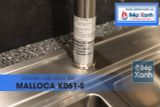 Vòi rửa chén nóng lạnh Malloca K061-S / Inox 304