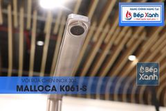 Vòi rửa chén nóng lạnh Malloca K061-S / Inox 304 ảnh 5