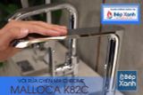 Vòi rửa chén nóng lạnh Malloca K82C / Đồng thau mạ chrome