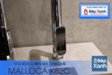Vòi rửa chén nóng lạnh Malloca K82C / Đồng thau mạ chrome