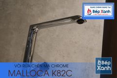 Vòi rửa chén nóng lạnh Malloca K82C / Đồng thau mạ chrome ảnh 5
